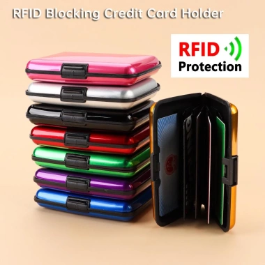 Ví Nhôm LCAION Đựng Thẻ Tín Dụng 1 RFID Chống Trộm Nam Nữ - 49.248 VND 6