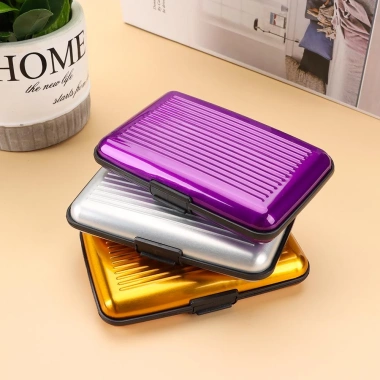 Ví Nhôm LCAION Đựng Thẻ Tín Dụng 1 RFID Chống Trộm Nam Nữ - 49.248 VND 9