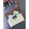 Ví nữ cầm tay da bò thật Handmade - Thiết kế thời trang, giá chỉ 356.800₫ 2