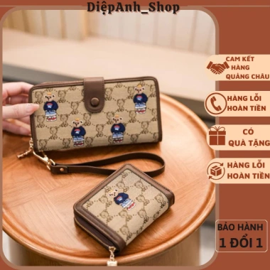 Ví nữ cầm tay dáng dài T780 - Ví đa năng nhiều ngăn thời trang Hàn Quốc 159k