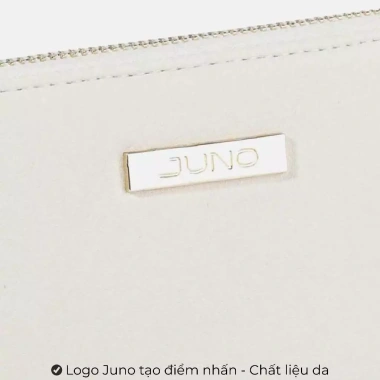 Ví Nữ Cầm Tay JUNO Hoạ Tiết Vân Chìm - Thời Trang Sang Trọng Giá 219k