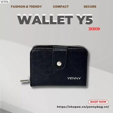 Ví nữ cầm tay Yenny Bag Y5 - Ví nhỏ gọn đa ngăn, hiện đại, giảm còn 249.900