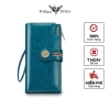 Ví nữ da cao cấp William Polo – dài tinh tế, đẳng cấp, kèm túi & hộp, giảm 18%