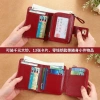 Ví Nữ Da PU Ngắn Nhiều Khe Cắm Thẻ, Dung Tích Lớn, Khóa Gấp Ba - Giá 234.297₫ 4