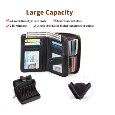 Ví nữ da thật 100% cao cấp, phong cách mới - Giảm còn 367.500₫ 9