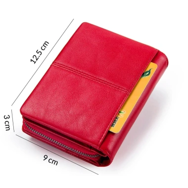 Ví nữ da thật CONTACTS C2.149 dáng ngắn thời trang sành điệu giảm giá còn 507.146₫ 7