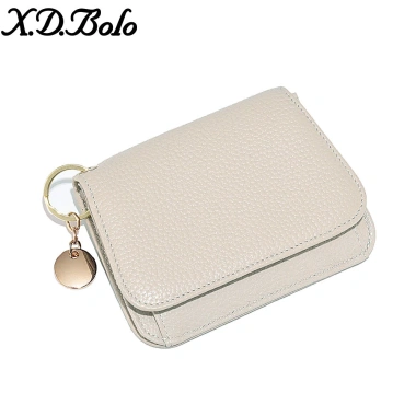 Ví nữ da thật Hàn Quốc RFID da bò cao cấp, dây kéo, đỡ thẻ - Giá ưu đãi 432.000 VND 5
