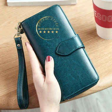 Ví nữ dài cầm tay da bò BANYANU BYN-8.133 - Bóp tiền, hộp quà sang trọng, giá 319.000 6 Ví nữ dài cầm tay da bò BANYANU BYN-8.133 - Bóp tiền, hộp quà sang trọng, giá 319.000 6