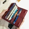 Ví nữ dài cầm tay da bò thật EDSEL cao cấp, nhiều ngăn đựng tiền, thẻ ATM, điện thoại - 550.000₫ 4