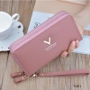 Ví nữ dài cầm tay nhiều ngăn 2 khóa kéo cao cấp phong cách Hàn Quốc dễ thương học sinh HANOCO giá 69.000 9