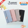 Ví nữ dài cầm tay nhiều ngăn pastel sang trọng Hàn Quốc - Giá chỉ 188.999₫