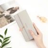 Ví nữ dài cầm tay nhiều ngăn pastel sang trọng Hàn Quốc - Giá chỉ 188.999₫ 5