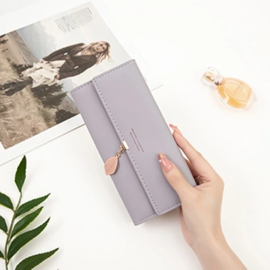 Ví nữ dài cầm tay nhiều ngăn pastel sang trọng Hàn Quốc - Giá chỉ 188.999₫ 7