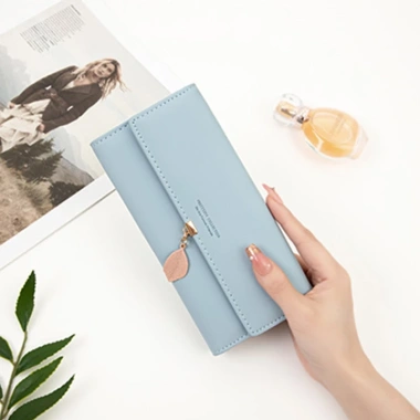 Ví nữ dài cầm tay nhiều ngăn pastel sang trọng Hàn Quốc - Giá chỉ 188.999₫ 8