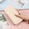Ví nữ dài Hàn Quốc mới, họa tiết hoa dễ thương, có ngăn thẻ - Giá 279.823₫ 4