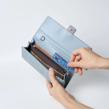 Ví nữ dài SEEME Annie Wallet dây xích đeo chéo thời trang giảm giá 365k