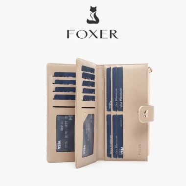 Ví Nữ FOXER Dài In Hình Thời Trang Dễ Thương, Tinh Tế - Đựng Thẻ Tín Dụng và Tiền, Giá Ưu Đãi 429.999₫