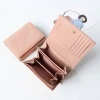 Ví nữ gấp da bò Pink Ohara nhiều ngăn, vừa GPLX, thẻ BHYT - giá 750.000đ (giá gốc 945.000đ) 5