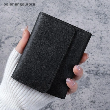 Ví nữ gấp kẹp ngắn BASD - Túi mini thời trang, thẻ & tiền, giá 35.880₫ 5