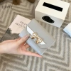 Ví Nữ Gập Lại Di Động Ngắn Tiền Xu - Nơ Dễ Thương, Túi Ly Hợp Da, Đựng Thẻ SBS 9