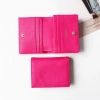Ví Nữ Gấp Mini PINK OHARA Da Bò Thật - Giá chỉ 650.000, giảm mạnh so với 825.500 3