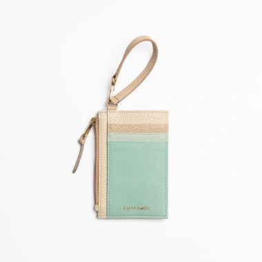 Ví Nữ Maya Chalames Da Mill - Dáng Mỏng, Dây Đeo Tay Pastel Thanh Lịch, 640.449₫