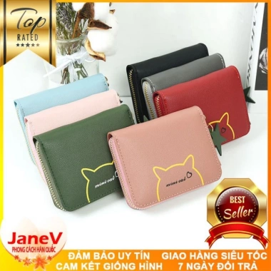 Ví Nữ Mini 8 Màu Cầm Tay Dễ Thương Hàn Quốc TVNN224 - Miễn Phí Ship, Giá Ưu Đãi 409k 2