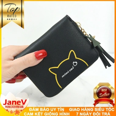 Ví Nữ Mini 8 Màu Cầm Tay Dễ Thương Hàn Quốc TVNN224 - Miễn Phí Ship, Giá Ưu Đãi 409k 4