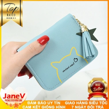 Ví Nữ Mini 8 Màu Cầm Tay Dễ Thương Hàn Quốc TVNN224 - Miễn Phí Ship, Giá Ưu Đãi 409k 6