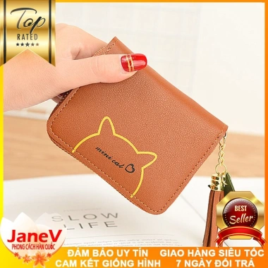 Ví Nữ Mini 8 Màu Cầm Tay Dễ Thương Hàn Quốc TVNN224 - Miễn Phí Ship, Giá Ưu Đãi 409k 10