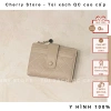 Ví nữ mini dáng ngắn thiết kế gập đôi QC L1 màu pastel xinh xắn giá 171.000₫