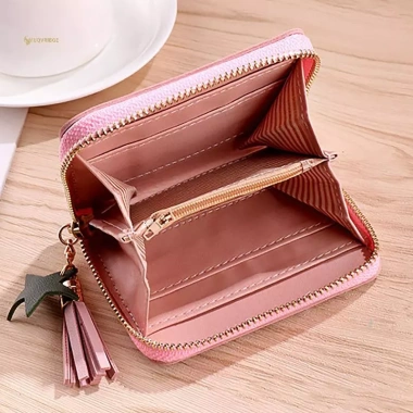 Ví Nữ Mini Dây Kéo Da PU Xinh Xắn, Nhỏ Gọn, Giá ưu đãi 52.200 VND – Phong cách cô gái