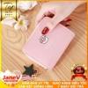 Ví Nữ Mini Ngắn Cầm Tay Dễ Thương 5 Màu Hàn Quốc Free Ship Giá Ưu Đãi 399k 2