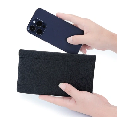 Ví nữ mỏng da thật có dây kéo – Thiết kế thanh lịch, nhẹ, giảm giá 22% chỉ 214,550₫ 5
