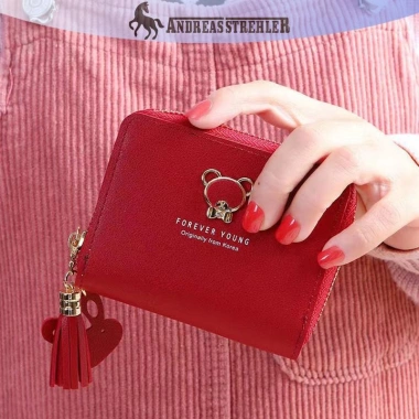 Ví Nữ Ngắn Dễ Thương Đồng Xu Bỏ Túi Đựng Thẻ Dây Kéo Thời Trang cho Bé Gái, Giá 50.000 VND 9