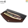 Ví Nữ RFID Chống Trộm Vải Lanchee, Siêu Mỏng, Túi Xách Di Động Đơn Giản 8