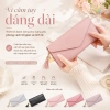 Ví nữ thời trang mùa xuân hè 2.024 - Thiết kế trái tim, dây chuyền đơn giản, vải lánh đa năng, giá chỉ 39.200₫