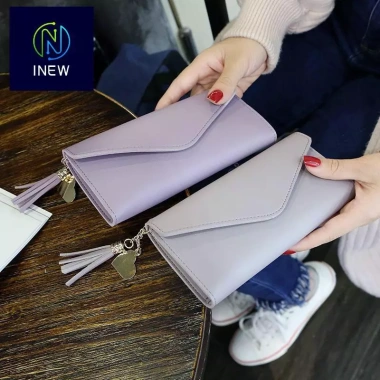 Ví nữ thời trang mùa xuân hè 2.024 - Thiết kế trái tim, dây chuyền đơn giản, vải lánh đa năng, giá chỉ 39.200₫ 5