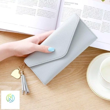 Ví nữ thời trang mùa xuân hè 2.024 - Thiết kế trái tim, dây chuyền đơn giản, vải lánh đa năng, giá chỉ 39.200₫ 6