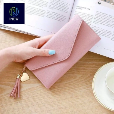 Ví nữ thời trang mùa xuân hè 2.024 - Thiết kế trái tim, dây chuyền đơn giản, vải lánh đa năng, giá chỉ 39.200₫ 8