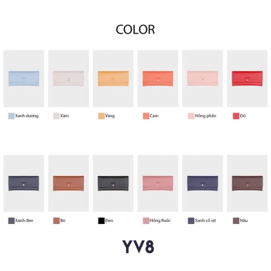 Ví nữ thời trang YUUMY YV8 đa màu - Giá chỉ 730.000đ, free ship toàn quốc 5