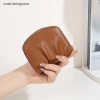 Ví Nữ Xếp Ly - Nhiều Khe Thẻ, Màu Trơn, Túi Đựng Tiền Di Động, Giá 57.000 3