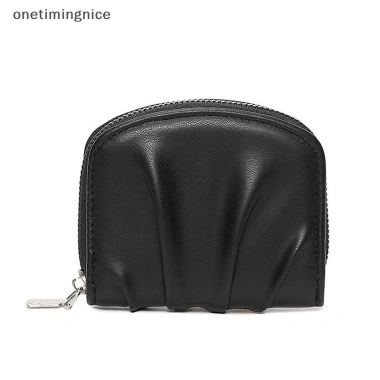 Ví Nữ Xếp Ly - Nhiều Khe Thẻ, Màu Trơn, Túi Đựng Tiền Di Động, Giá 57.000 6