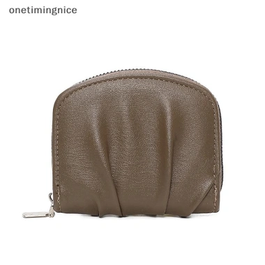 Ví Nữ Xếp Ly - Nhiều Khe Thẻ, Màu Trơn, Túi Đựng Tiền Di Động, Giá 57.000 7