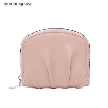 Ví Nữ Xếp Ly - Nhiều Khe Thẻ, Màu Trơn, Túi Đựng Tiền Di Động, Giá 57.000 8