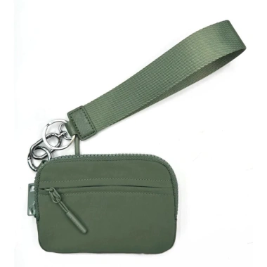 Ví Nylon đa chức năng nhỏ gọn, dây buộc, hộp thẻ chống nước, đựng tiền xu