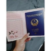 Ví passport handmade vải nhung tăm hoa nhí - Giá chỉ 109.000đ, giảm tới 22% 3