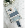 Ví passport handmade vải nhung tăm hoa nhí - Giá chỉ 109.000đ, giảm tới 22% 9