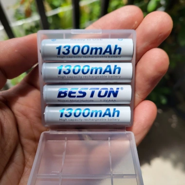 Vỉ sạc 4 Pin AAA Beston 3A – Tặng hộp đựng, sạc nhanh, thay pin điều khiển TV, điều hòa 6 Vỉ sạc 4 Pin AAA Beston 3A – Tặng hộp đựng, sạc nhanh, thay pin điều khiển TV, điều hòa 6