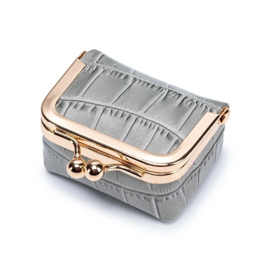 Ví SEIZ6O Kiss Lock da cá sấu, túi trang sức vuông màu trơn, túi bông tai - 185.760₫ 10 Ví SEIZ6O Kiss Lock da cá sấu, túi trang sức vuông màu trơn, túi bông tai - 185.760₫ 10